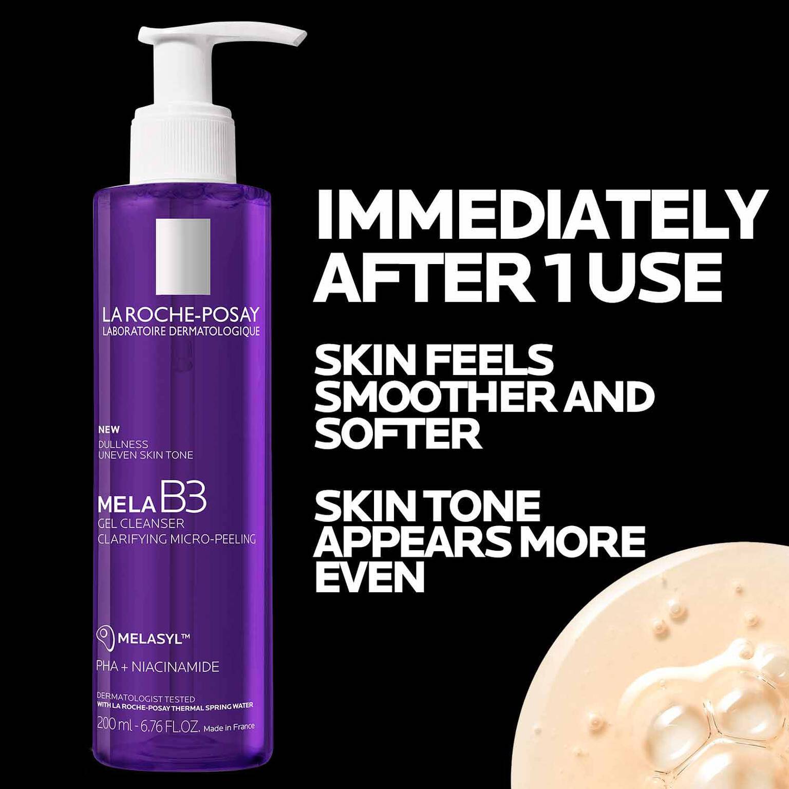 mela-b3-facial-gel-cleanser-with-melasyltm-niacinamide-r6 4_LaRochePosay-Product-MelaB3-MelaB3Cleanser-200ml-03337875890069-Benefits.jpg