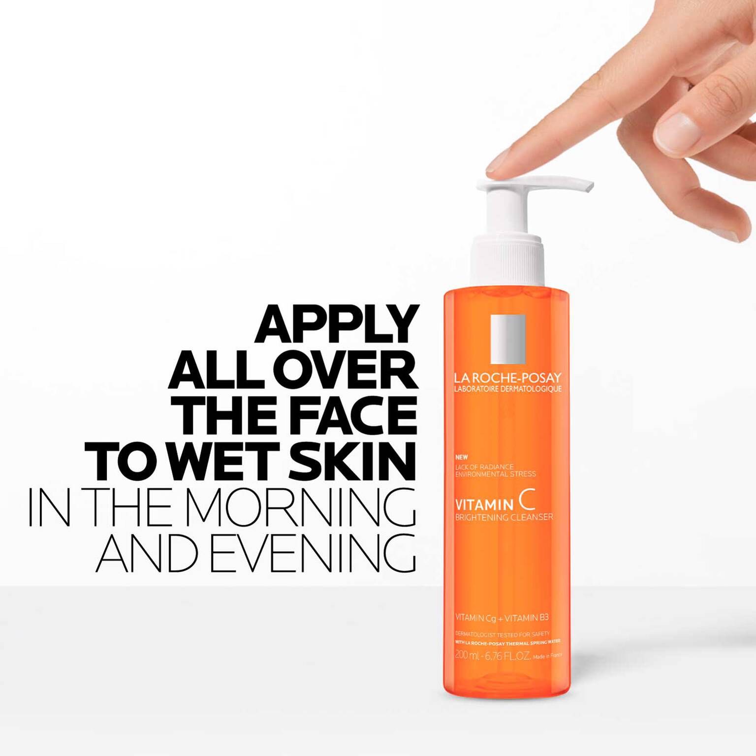 vitamin-c-brightening-facial-cleanser-m3 LaRochePosay-Product-Skincare-Purifying-Vitamin-C-Cleanser-200ml-3337875923613-HowToUse.jpg